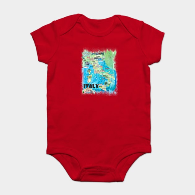 Italy Baby Bodysuit by artshop77